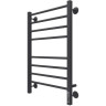 Электрический полотенцесушитель TERMINUS КС СИЦИЛИЯ П8 500x800 см, черный муар 4670078543011